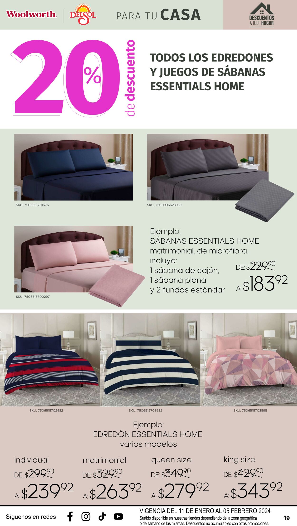 Catálogo Del Sol Woolworth 11.01.2024 - 05.02.2024