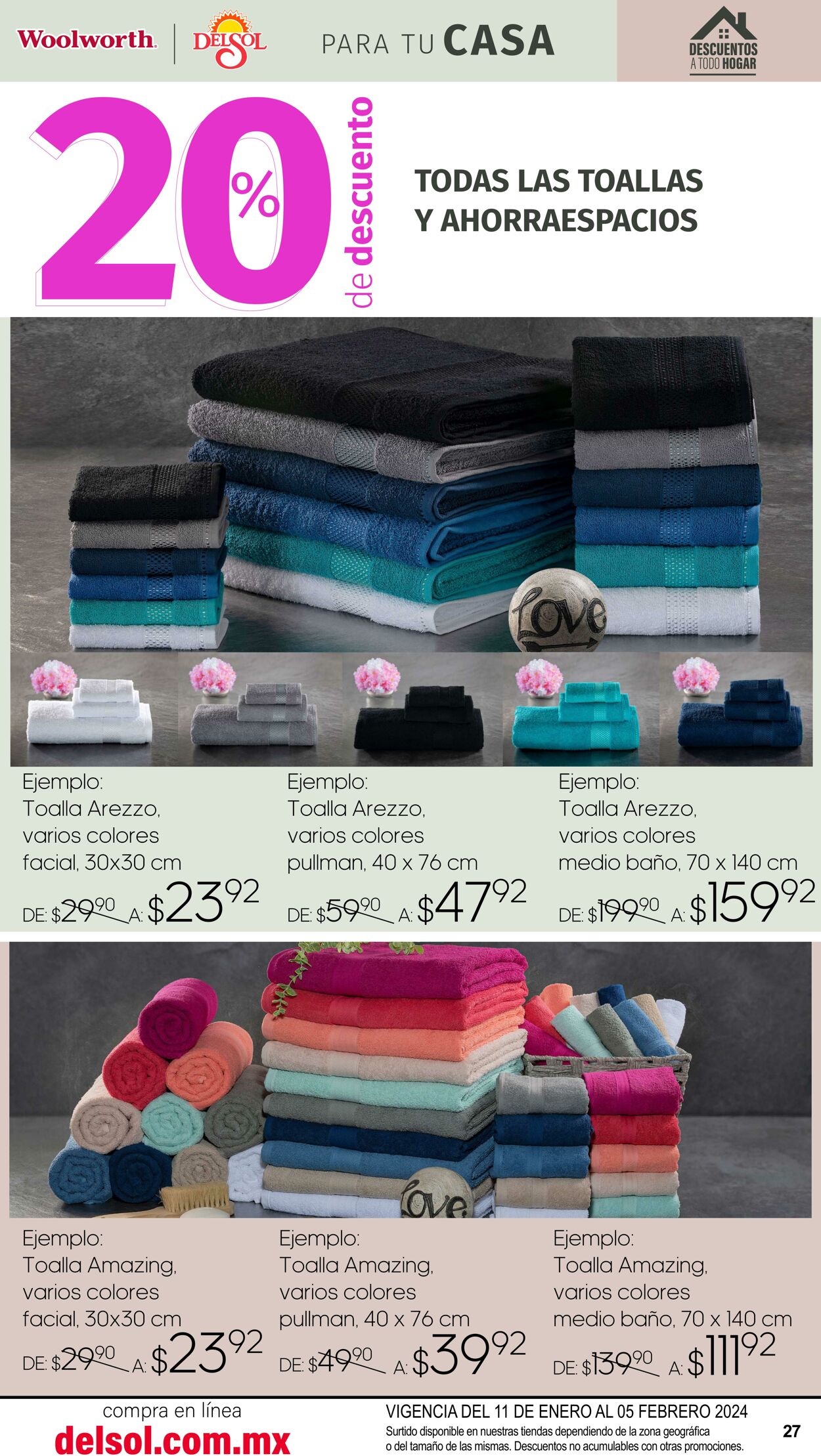 Catálogo Del Sol Woolworth 11.01.2024 - 05.02.2024