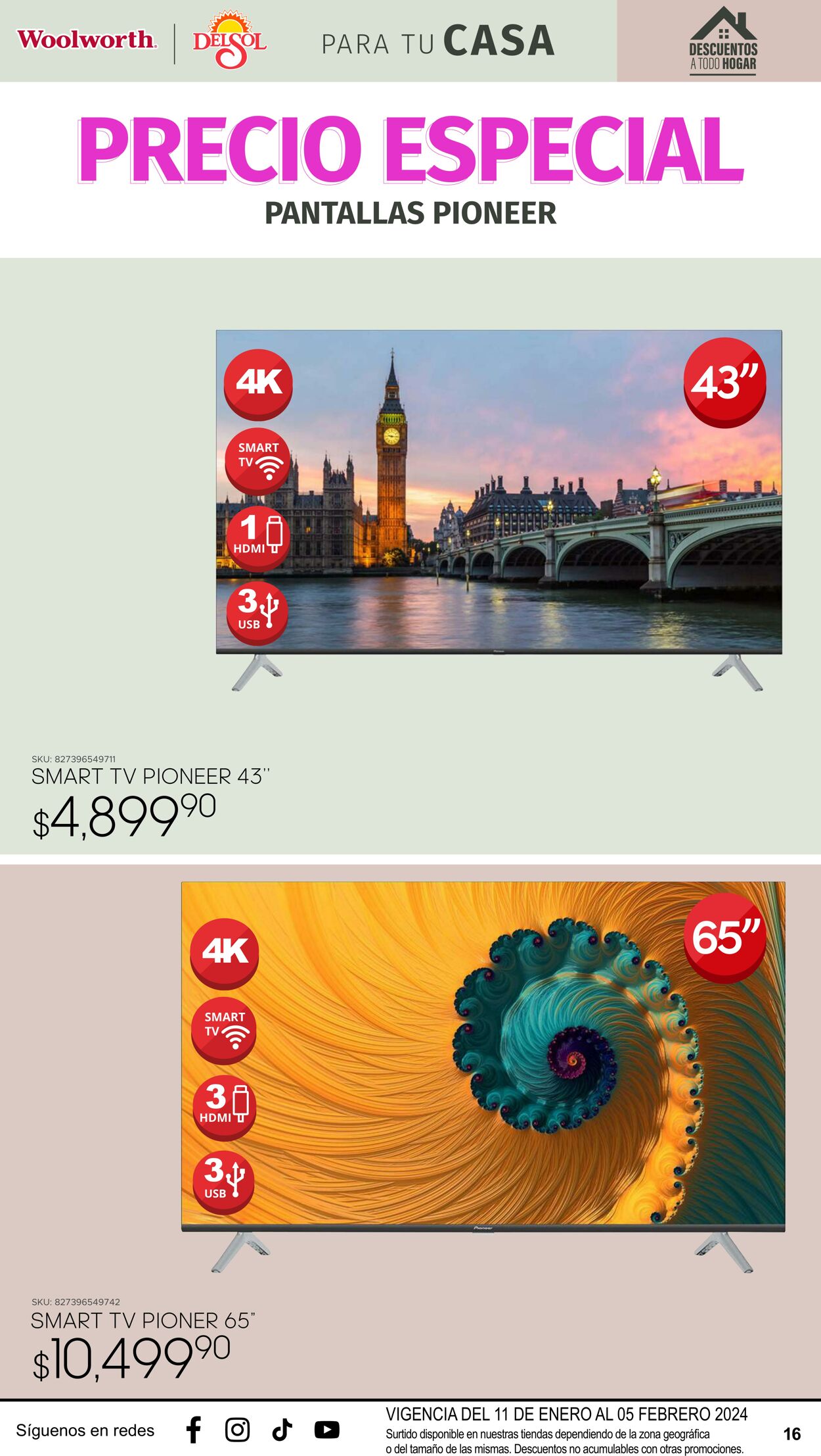 Catálogo Del Sol Woolworth 11.01.2024 - 05.02.2024