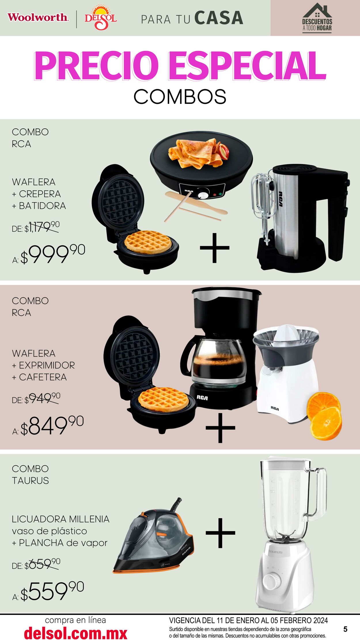 Catálogo Del Sol Woolworth 11.01.2024 - 05.02.2024