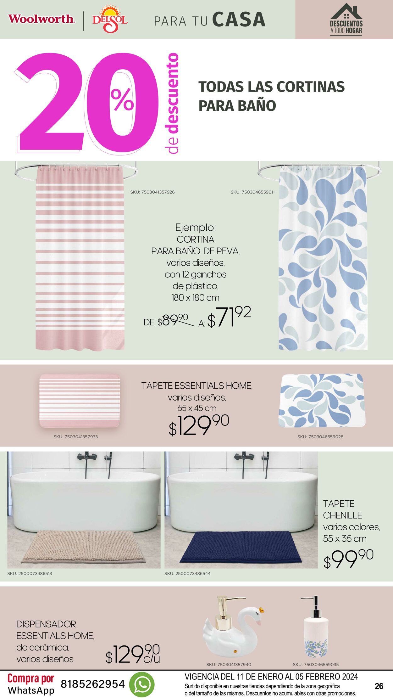 Catálogo Del Sol Woolworth 11.01.2024 - 05.02.2024