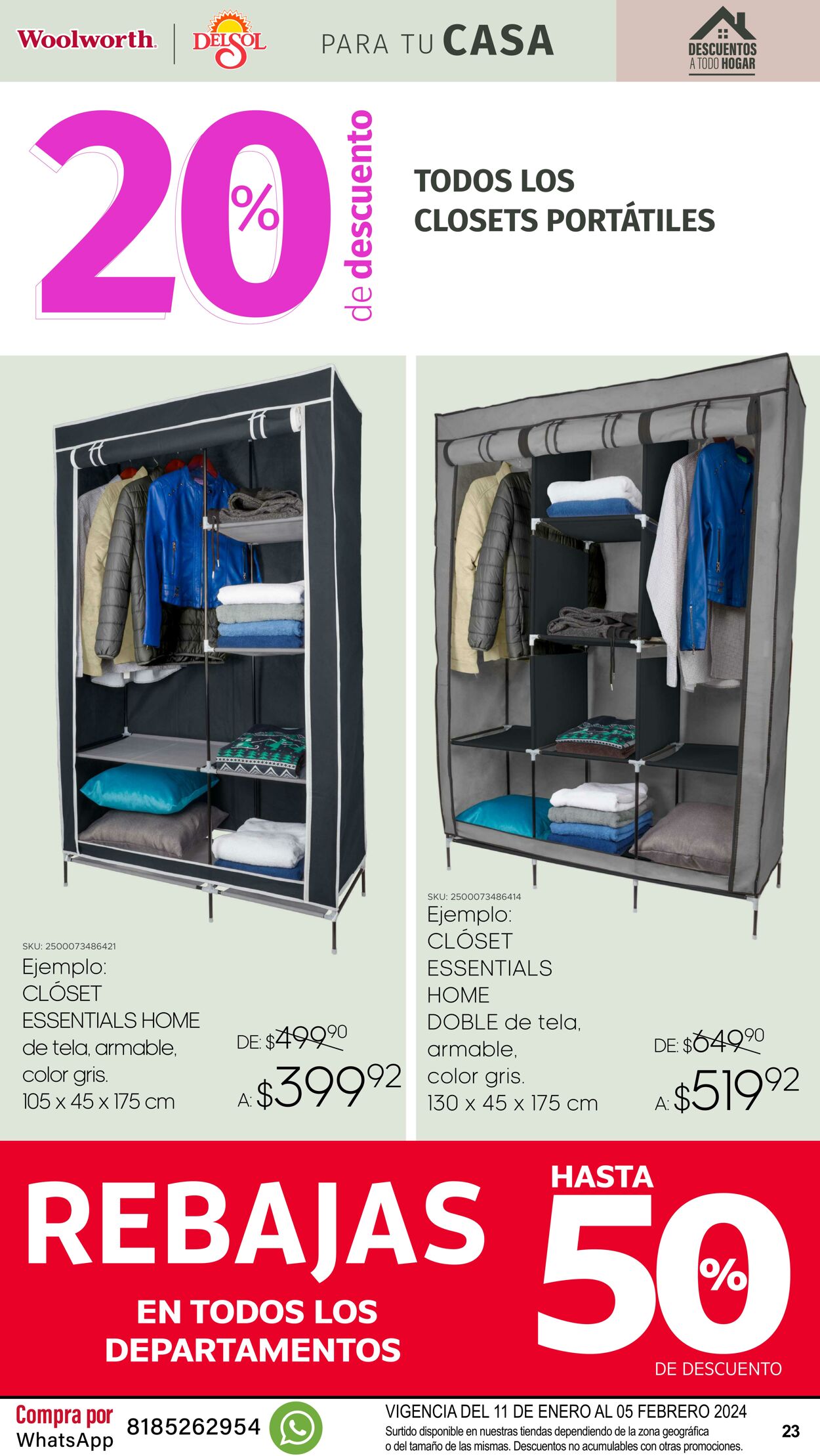 Catálogo Del Sol Woolworth 11.01.2024 - 05.02.2024
