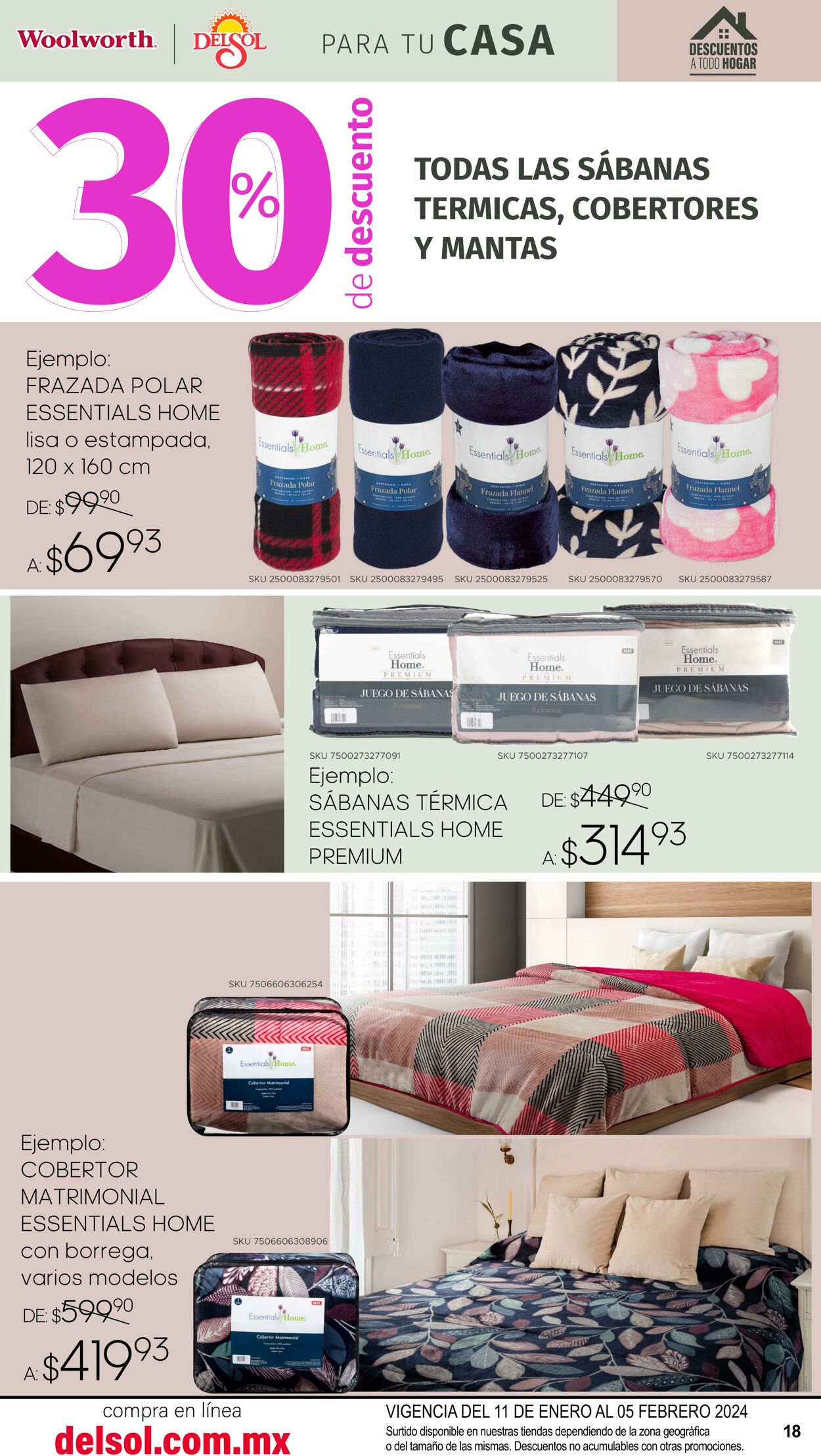 Catálogo Del Sol Woolworth 11.01.2024 - 05.02.2024