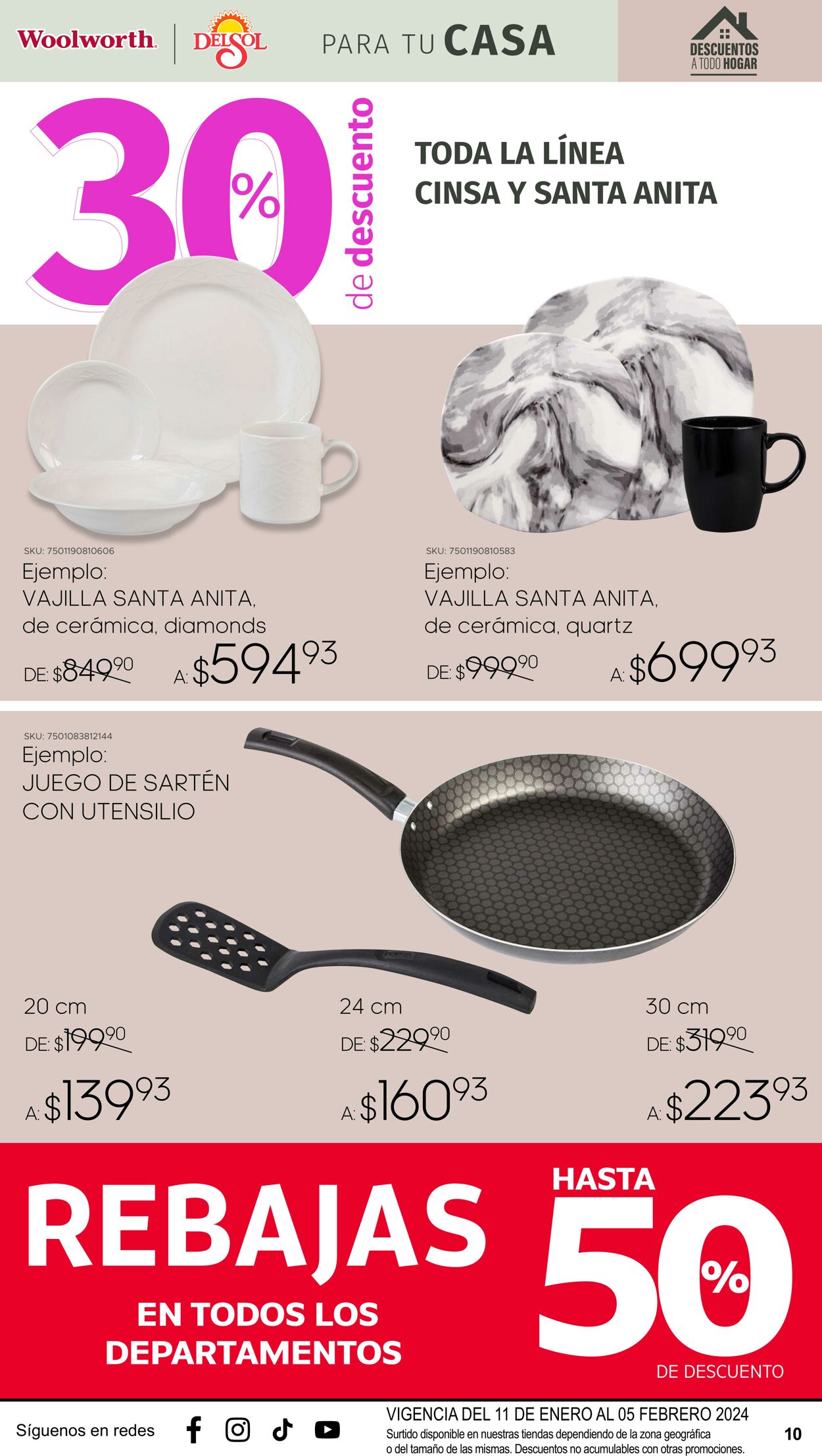 Catálogo Del Sol Woolworth 11.01.2024 - 05.02.2024