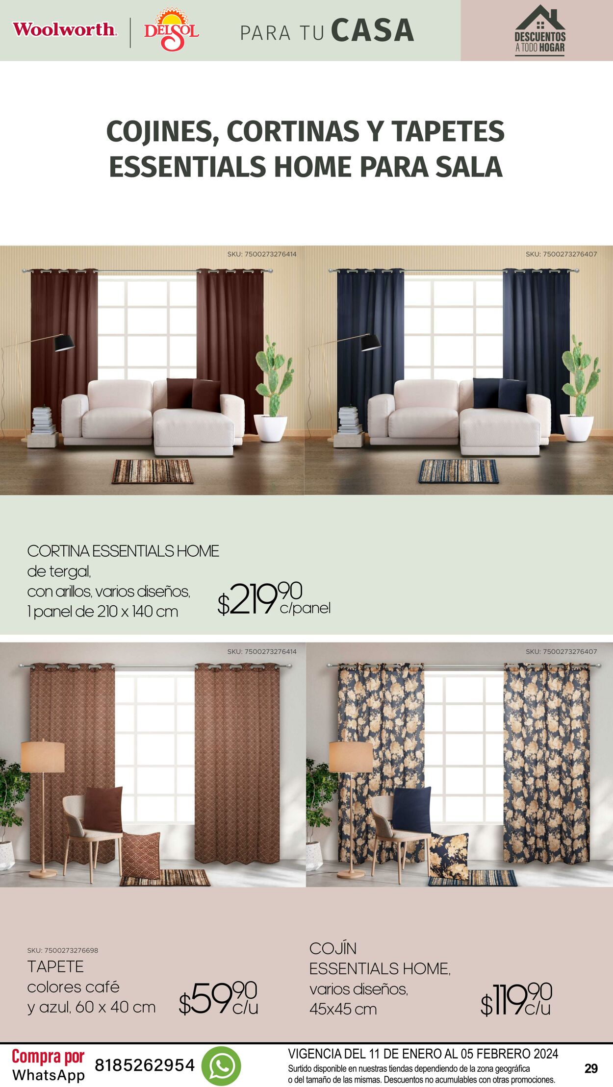 Catálogo Del Sol Woolworth 11.01.2024 - 05.02.2024