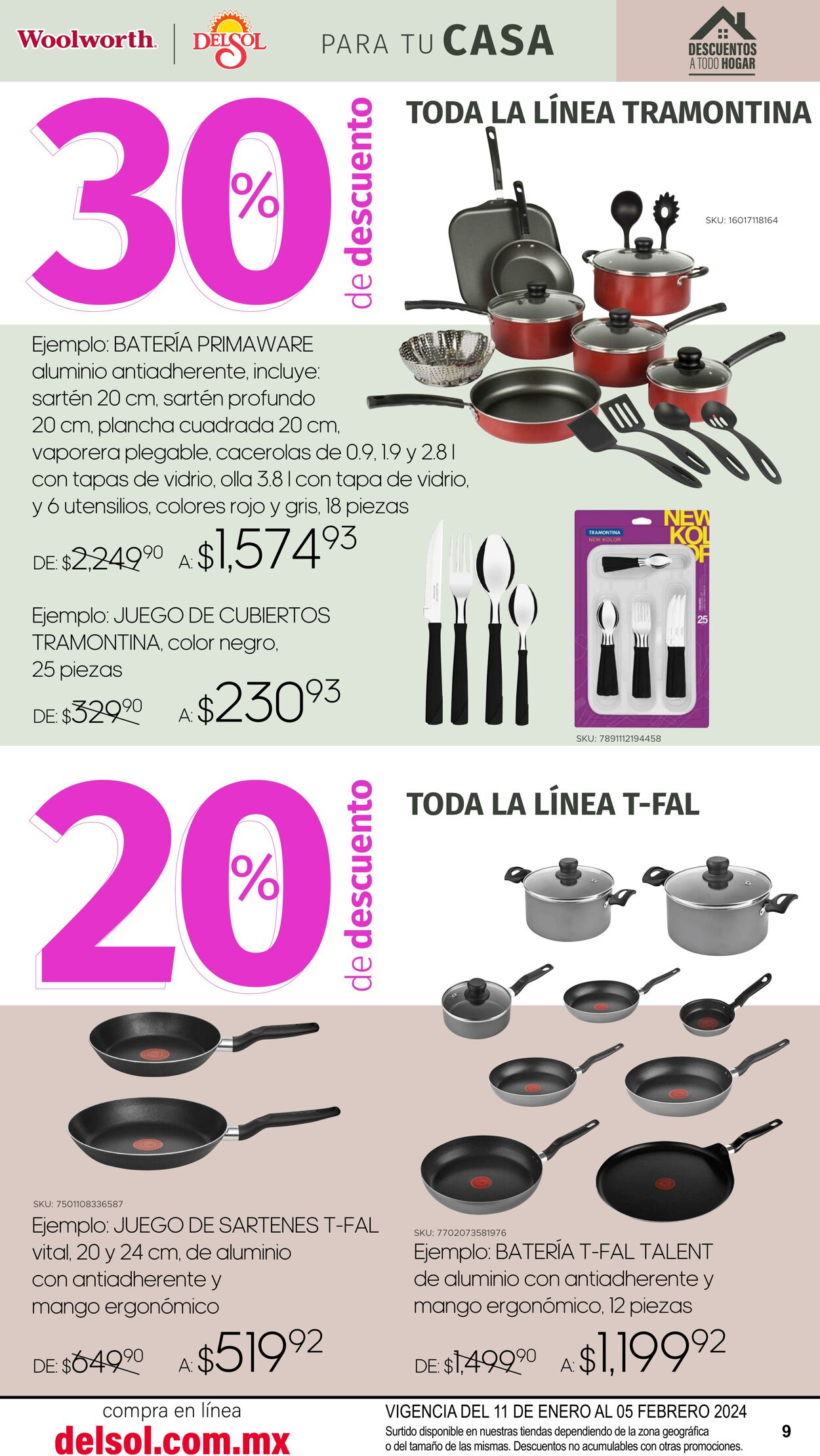 Catálogo Del Sol Woolworth 11.01.2024 - 05.02.2024