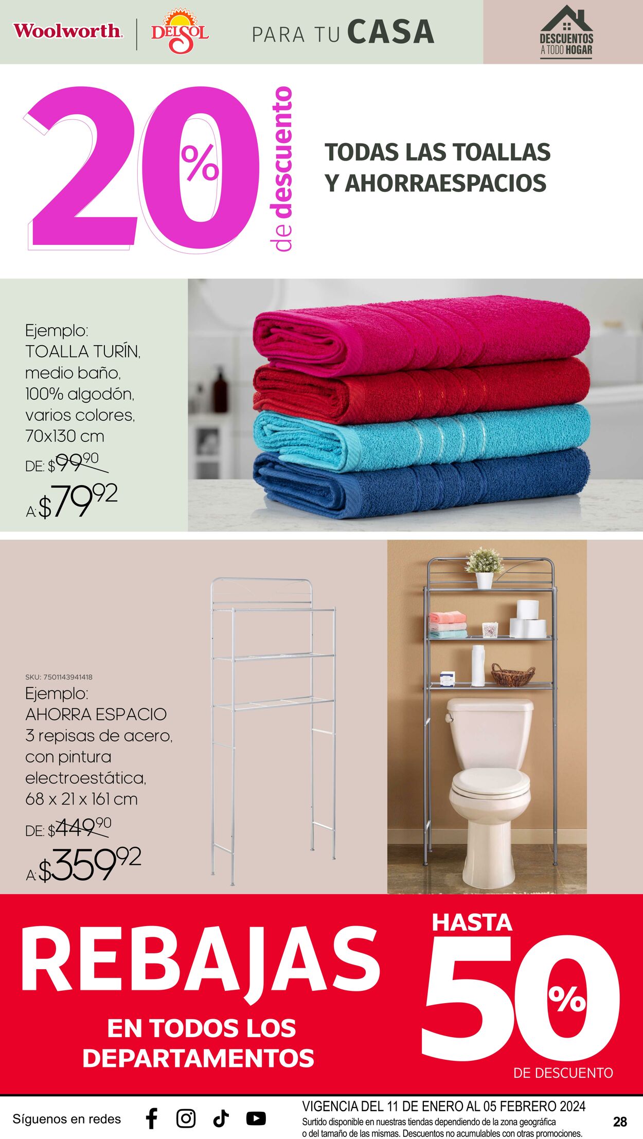 Catálogo Del Sol Woolworth 11.01.2024 - 05.02.2024
