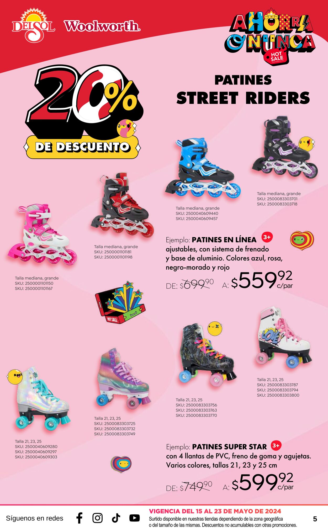 Catálogo Del Sol Woolworth 15.05.2024 - 23.05.2024