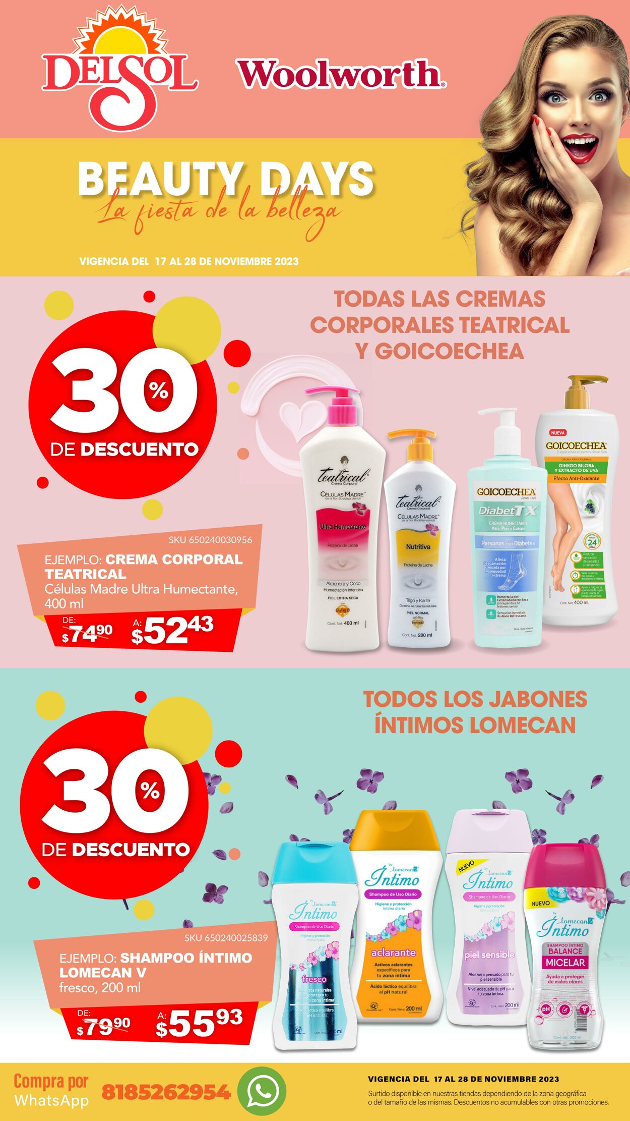 Catálogo Del Sol Woolworth 17.11.2023 - 28.11.2023