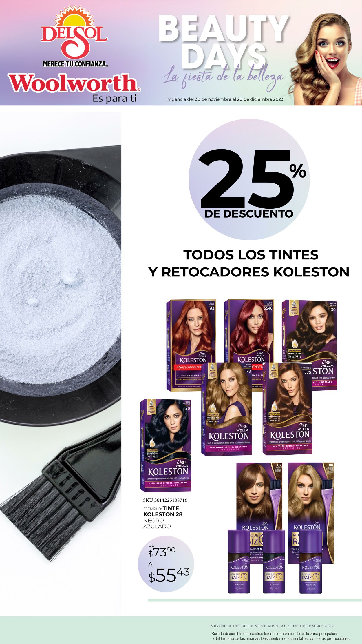 Catálogo Del Sol Woolworth 30.11.2023 - 20.12.2023