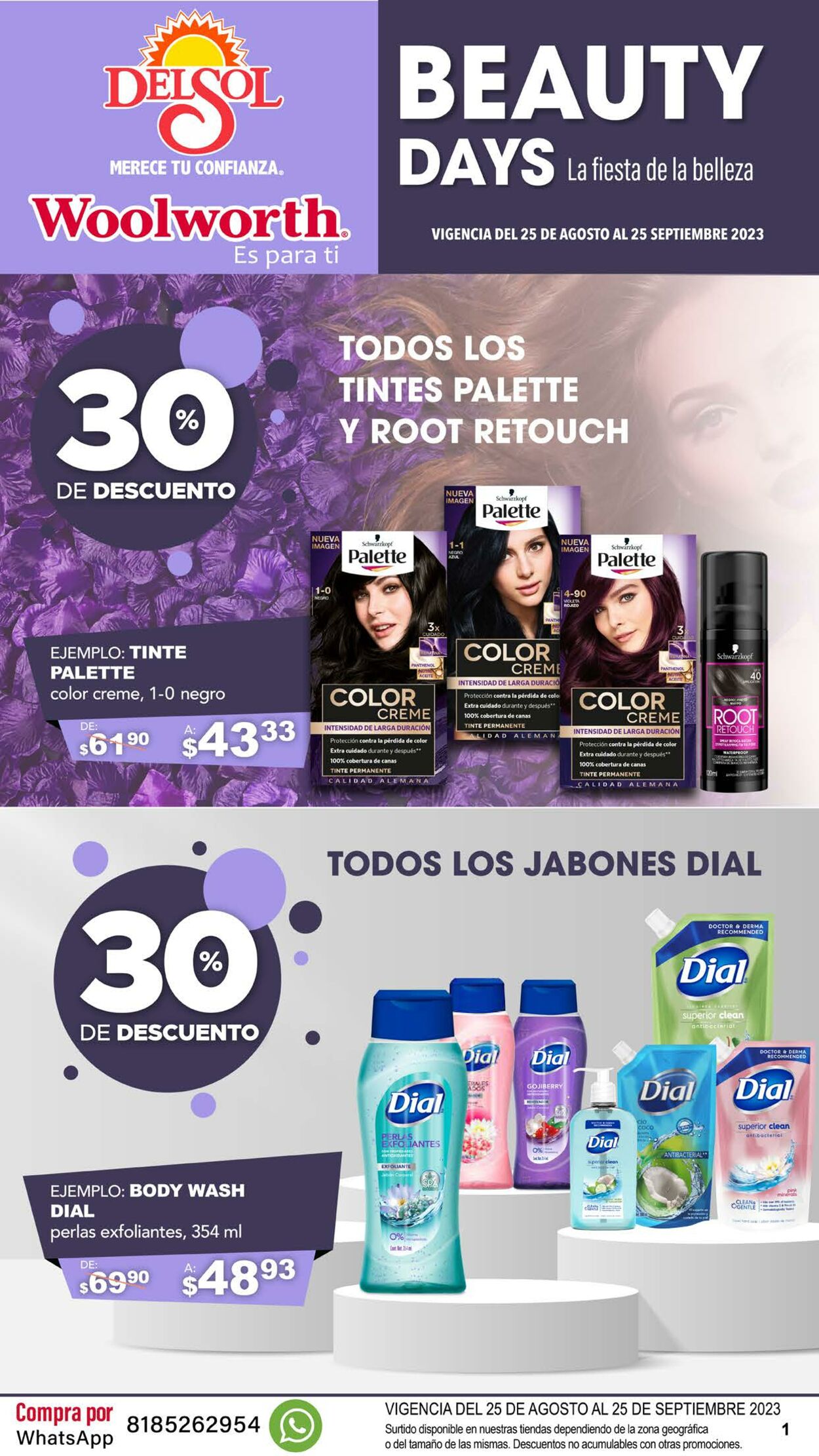 Catálogo Del Sol Woolworth 25.08.2023 - 25.09.2023